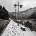 「鉄旅日記」2021年師走 最終日（古川－東京）その3 ‐瀬見温泉（陸羽東線）／湯前神社／山神社　【特急乗り放題の大人の休日倶楽部パスで冬の国へ。山田線完全乗車と鳴子温泉郷を始めとした陸羽東線沿線を歩くことが目的でございました。】