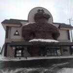 「鉄旅日記」2022年新春 2日目（湯瀬温泉－三沢）その3 ‐川部、五所川原、木造（五能線）／神武食堂　【巨大な土偶が貼りつく木造駅を見たくて冬の東北を旅しました。】