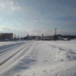 「鉄旅日記」2022年新春 2日目（湯瀬温泉－三沢）その1 ‐湯瀬温泉、鹿角花輪、十和田南（花輪線）／和心の宿姫の湯　【巨大な土偶が貼りつく木造駅を見たくて冬の東北を旅しました。】