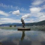 「鉄旅日記」2022年文月 ツレと訪ねた佐久海ノ口温泉～諏訪湖旅でございます。最終日（佐久海ノ口－東京） ‐佐久海ノ口、茅野、上諏訪、山梨市、相模湖、中野（小海線／中央本線）／湯元ホテル和泉館／諏訪湖【Facbookへの投稿より振り返ります。】